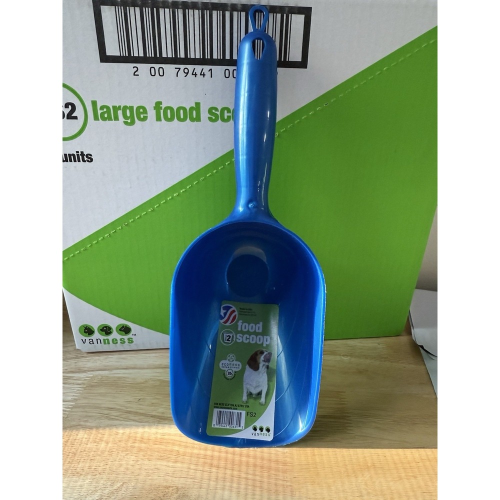 Heavy Duty Plastic Food Scoop for Ice/Dog Cat Pet Feed/Litter/Dry Bulk Case-12